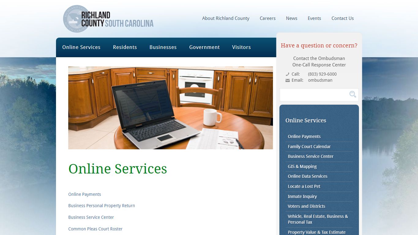 Richland County > Online Services